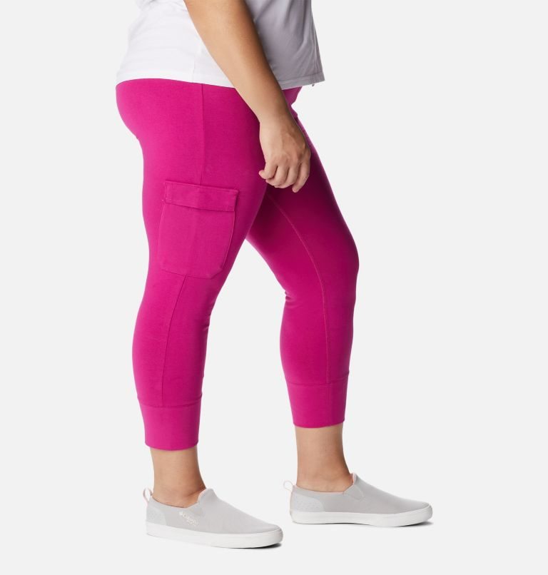 Colanti Columbia Trek Capri Dama Fucsie | Plus Size ZPS90ZA18